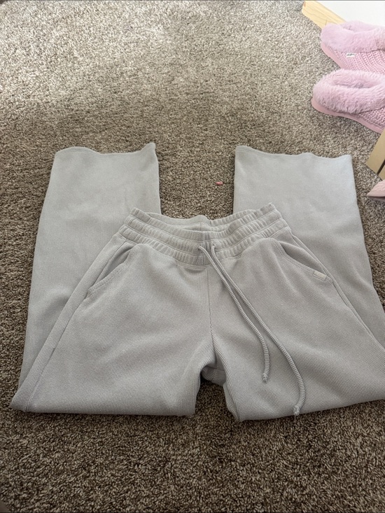 Hollister Pants - Hollister gilly hicks grey waffle pants
